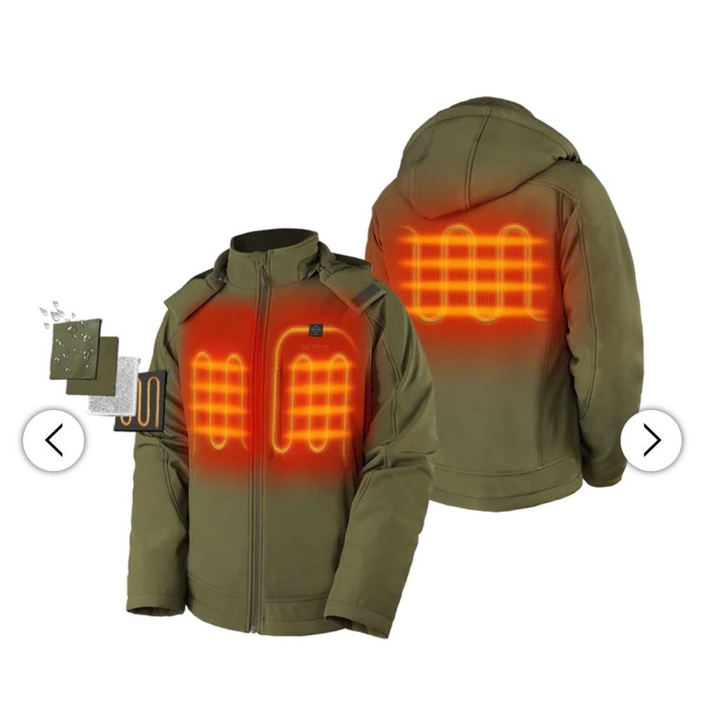 MEN'S CLASSIC HEATED JACKET (BATTERY SET INCLUDED)